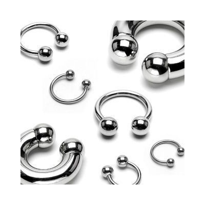Šperky4U piercing podkova kuličky PV01017-12084