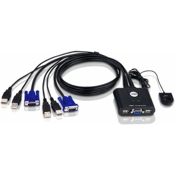 Image 1 of ATEN CS22U : : KVM Switch, 2x 1, USB (CS22U)