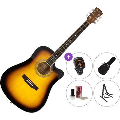 Pasadena SG028C SET Vintage Sunburst Акустична китара