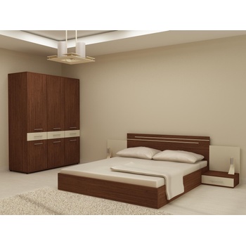 Image 1 of DST Спален комплект Kiara-dst за матрак 164/190, венге и бежово