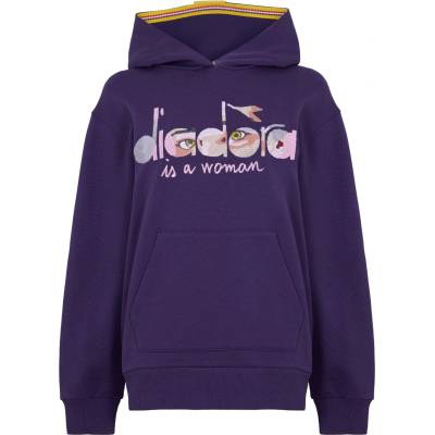 Diadora Суичър Diadora Women's Eye Pull Over Hoodie - Purple Glass