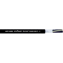 Lapp 1023229/1000 pro energetické řetězy CHAIN 896 P 4 G 1.5 mm² černá 1000 m