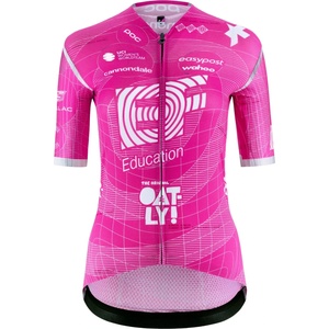 ASSOS Дамска фланелка с къс ръкав за колоездене ASSOS Women's Equipe Jersey S11 EF We Ride in Peace Cycling jersey - EF Design - размер XS (156-3069-0111)