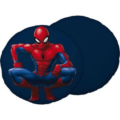 Jerry Fabrics Tvarovaný plyšový vankúš Spiderman 03 Polyester 33x29