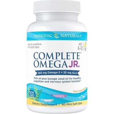 Nordic Naturals Complete Omega Junior 283 mg [90 Гел капсули] Лимон