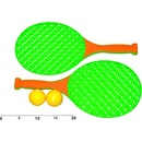 Ostatné spoločenské hry Soft tenis set