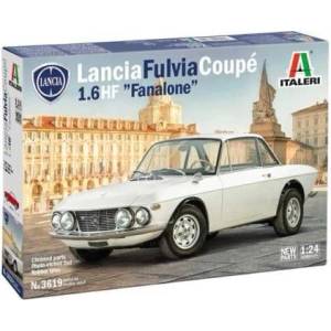 Italeri Комплект модел автомобил 3619 - Lancia Fulvia купе 1.6 HF "Fanalone" (1: 24) (33-3619)