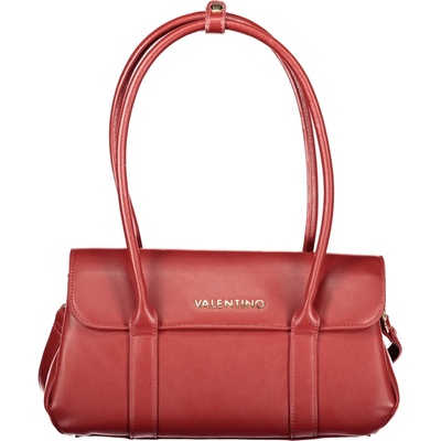 Valentino Bags Elegantná dámska kabelka s dvojitými rukovätiami a dvoma oddielmi z recyklovaných materiálov 32x17x12 cm Červená