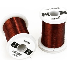 Sybai Drátek Colour Wire Brown 0,31 mm