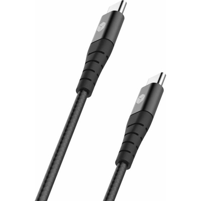 Sturdo KAB-0205-STU-C100W dátový USB-C/USB-C, 5 A, 1,5m, černý