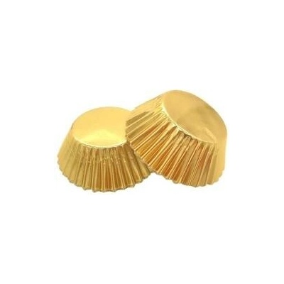 Decora Cukrářské košíčky 32x22 mm zlaaté 60 ks