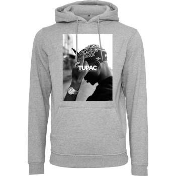 2Pac / Tupac F*ck the World Hoody Мъжки суичър Mister TeeUB-MT338-00431 - Сив, размер L