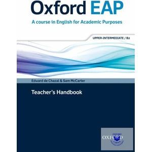 Oxford EAP: Upper-Intermediate/B2: Teacher's Book, DVD and Audio CD Pack | de Chazal Edward (2012)