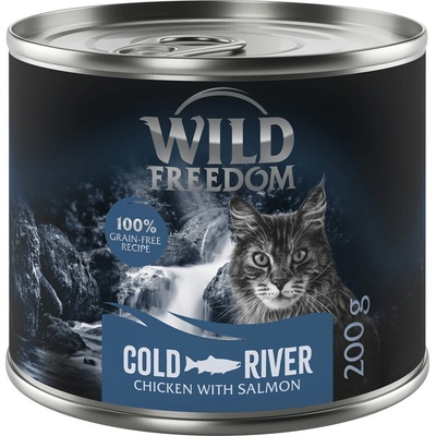 Wild Freedom Adult 6 x Cold River losos a kuracie 200 g