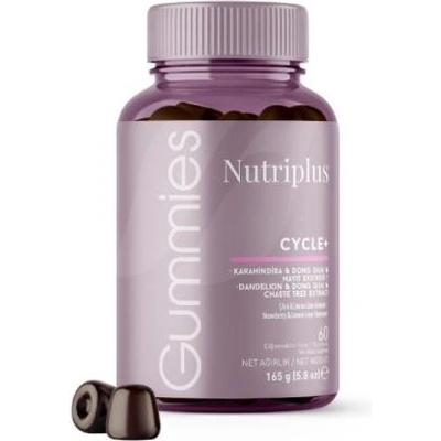 Nutriplus Cycle+ želé bonbóny 60 ks