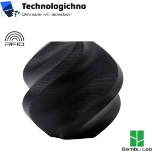 Bambu Lab PLA Matte Bambu Matte Charcoal Refill No Spool (A01-K1-1.75-1000-SPLFREE)