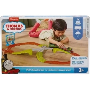 Mattel ЖЕЛЕЗОПЪТЕН КОМПЛЕКТ THOMAS „Whiff рециклиращо трасе (JCY74)