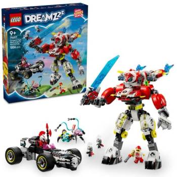LEGO® DREAMZzz - Cooper's Tiger Mech & Zero's Hot Rod Car (71497)