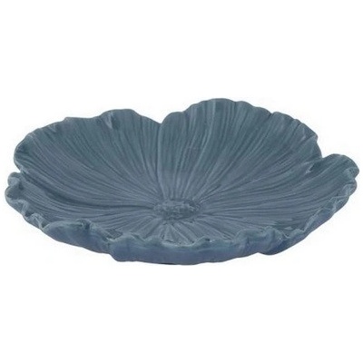 Storefactory Keramický servírovací talíř Blomster Blue 15 cm Scandinavia