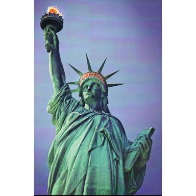 Pohlednice New York - Portrét Sochy Svobody