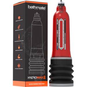 Bathmate Hydromax8 - хидропомпа (червен) - lovesexshop