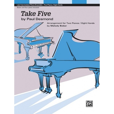 Take Five noty pro dva klavíry a 8 ruk