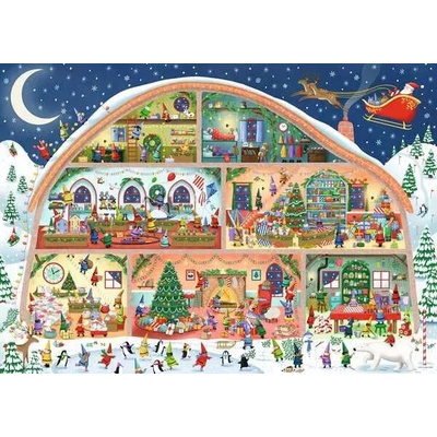 Ravensburger Werkstatt des Weihnachtsmanns 1000 dielov
