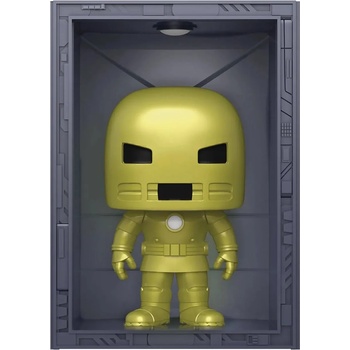Image 1 of Funko Фигура Funko POP! Deluxe: Iron Man - Hall of Armor (Model 1 Golden Armor) (Metallic) (PX Previews Exclusive) #1035 (073026)