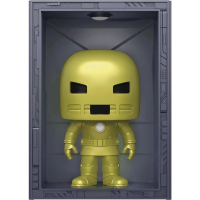 Funko Фигура Funko POP! Deluxe: Iron Man - Hall of Armor (Model 1 Golden Armor) (Metallic) (PX Previews Exclusive) #1035 (073026)