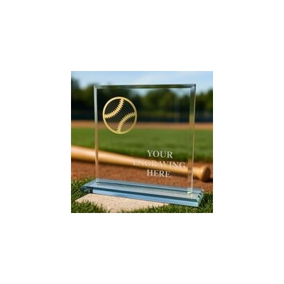 Poháry Bauer Skleněná trofej CRM20241M09 Baseball