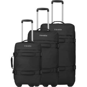 Travelite Набор пътни куфари Travelite Bolonia Wheeled Duffle S, M, L Black Travelite | Cheren | МЪЖЕ | UNI