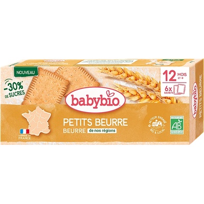 Babybio Маслени бисквити за бебета след 12-тия месец 120г