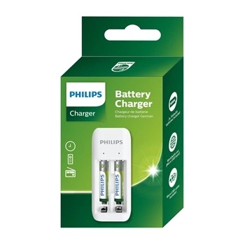 Philips SCB2070NB/00 ЗАРЯДНО ЗА БАТЕРИИ AA/AAA 2бр AAA 700mAh (SCB2070NB/00)