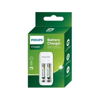 Philips SCB2070NB/00 ЗАРЯДНО ЗА БАТЕРИИ AA/AAA 2бр AAA 700mAh (SCB2070NB/00)