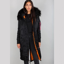 Alpha Industries Long Fishtail Wmn black