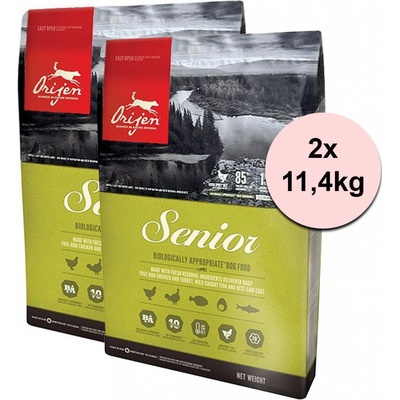 Orijen Dog Senior 2 x 11,4 kg
