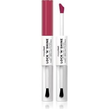 wet n wild MegaLast Lock n' Shine дълготрайно червило и гланц за устни цвят LA Pink 8ml