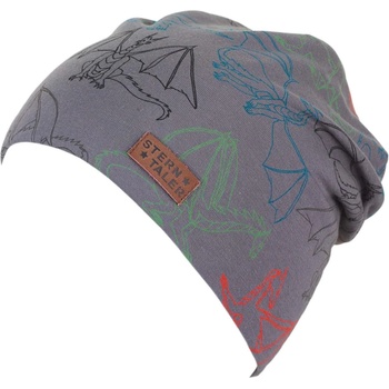 Image 1 of Sterntaler Детска шапка с дракони Sterntaler - 57 cm, 8+ години, сива (4622202-574)