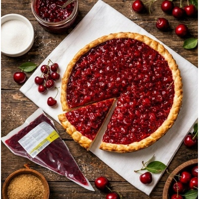Zeelandia Ovocná Náplň višňový gel 1 kg – Zboží Dáma