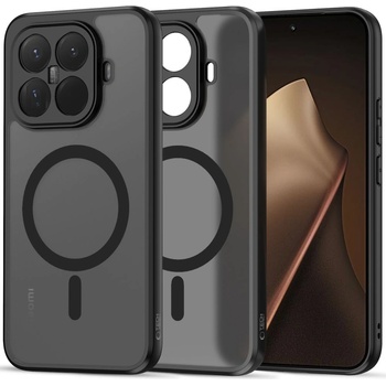 Tech-Protect Твърд кейс с MagSafe пръстен за Xiaomi 15T Pro от Tech-Protect MagMat - Matte Black (5906302334735)