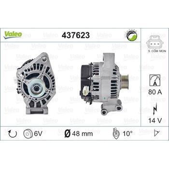 Alternátor VALEO 437623