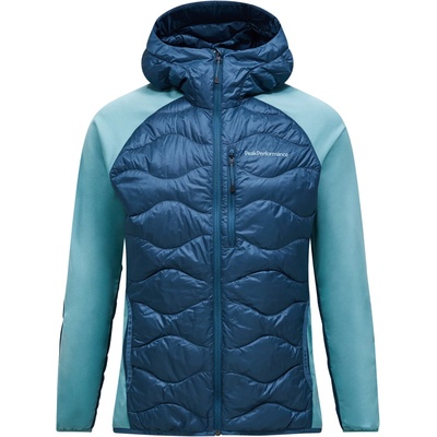 Peak Performance Мъжко пухено яке Peak Performance Helium Down Hybrid Hood Down jacket - Mountain Lake - размер S (004-4908-0711)
