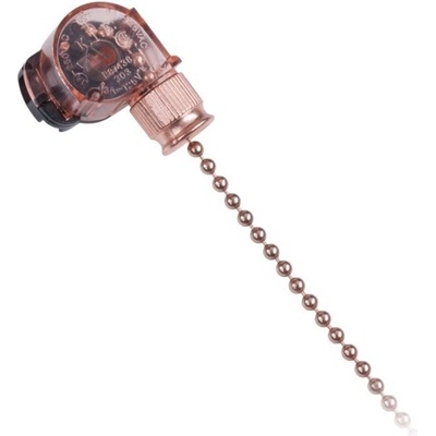 CABLETECH Spínač retiazkový JX42B 3A/250V medený