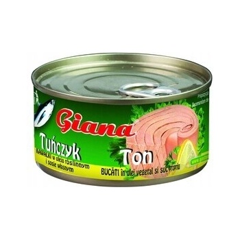 Giana Tuniak kúsky v rastlinnom oleji a slanom náleve 170 g