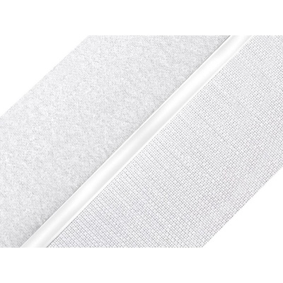 Stoklasa Suchý zip háček + plyš samolepicí šíře 80 mm Balení: 1 m, Varianta: bílá bílá