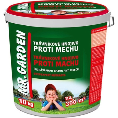 Mr.Garden Trávníkové hnojivo proti mechu 10 kg