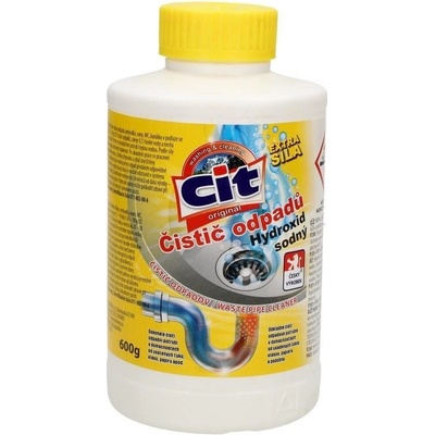 Cit Čistič odpadů Hydroxid sodný 600g
