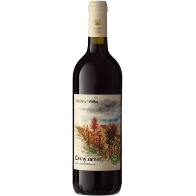 Válka Černý Samet 2022 Bio 12,5% 0,75 l (holá láhev)