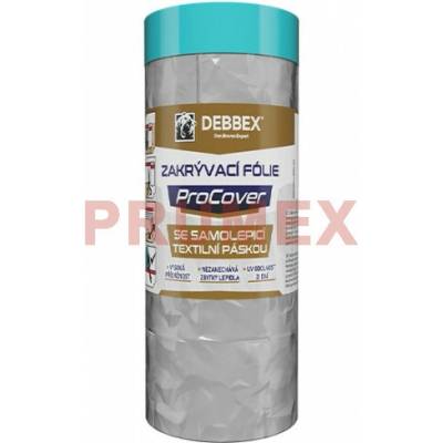Debbex Procover Zakrývací fólie s textilní páskou 43,2 m2