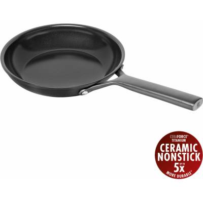 Pánev 20 cm ZWILLING Milano indukční nepřilnavá, černá – prémiové nádobí Made in Italy, CERAFORCE Titanium bez PFAS, do trouby 230 °C 1034359